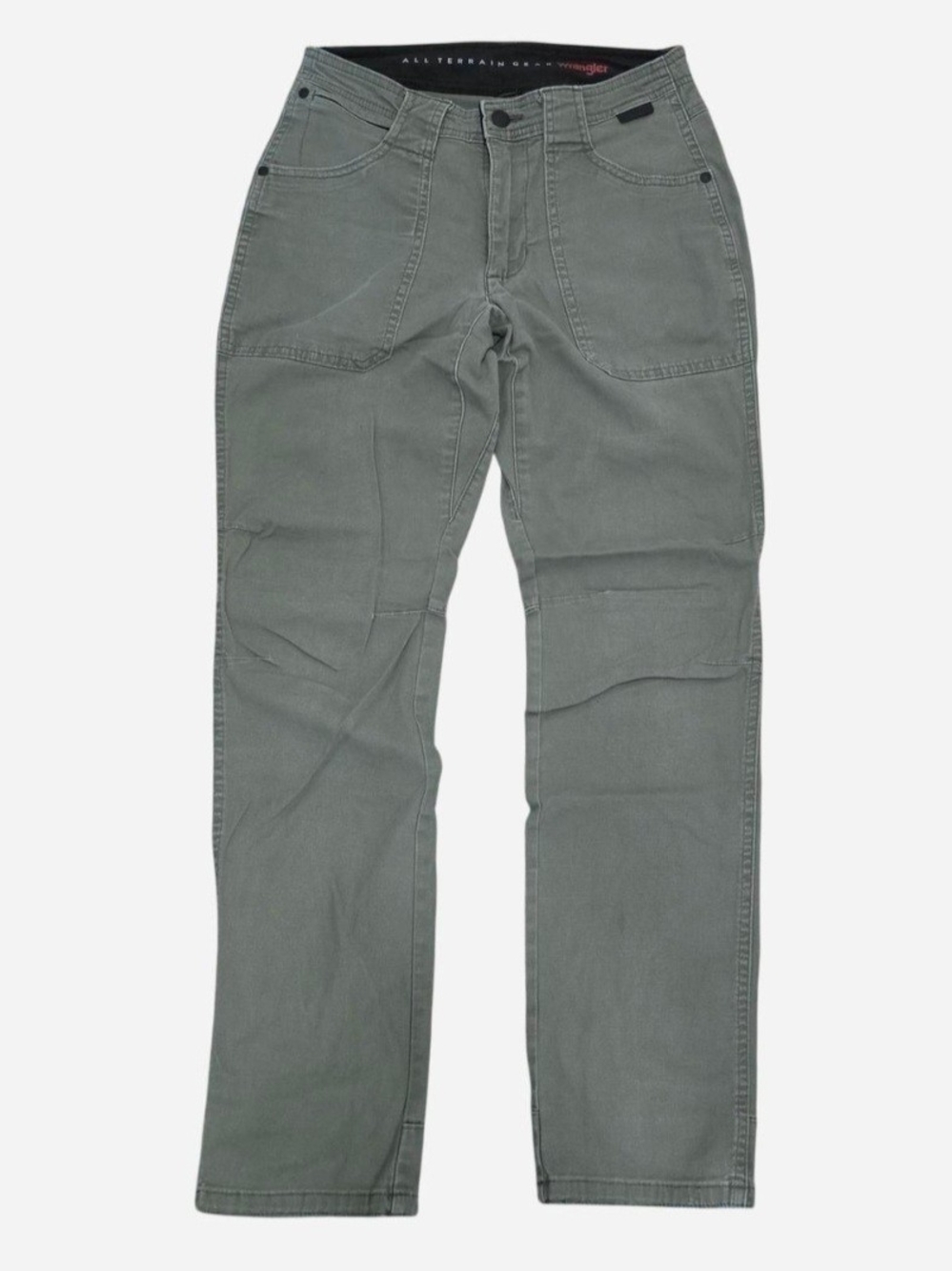 Wrangler ATG Women's Cargo Boot Outdoor Pants | Size 6 Average - Earthy Green - Picture 2 of 10